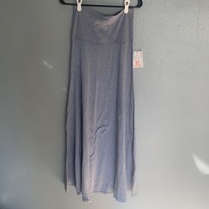 XS Lularoe Maxi skirt pale blue